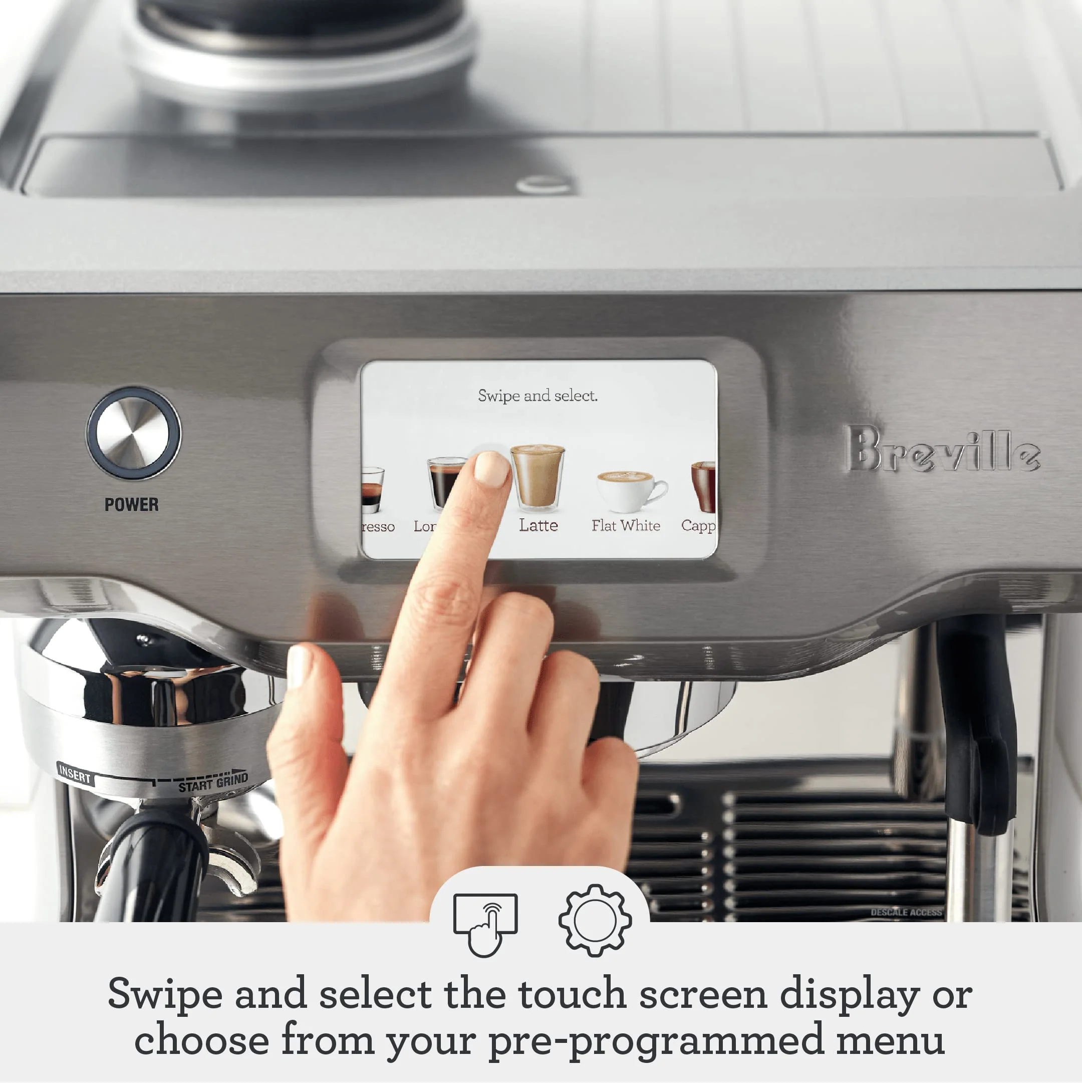 Breville Automatic Espresso Machine BES990BSSUSC