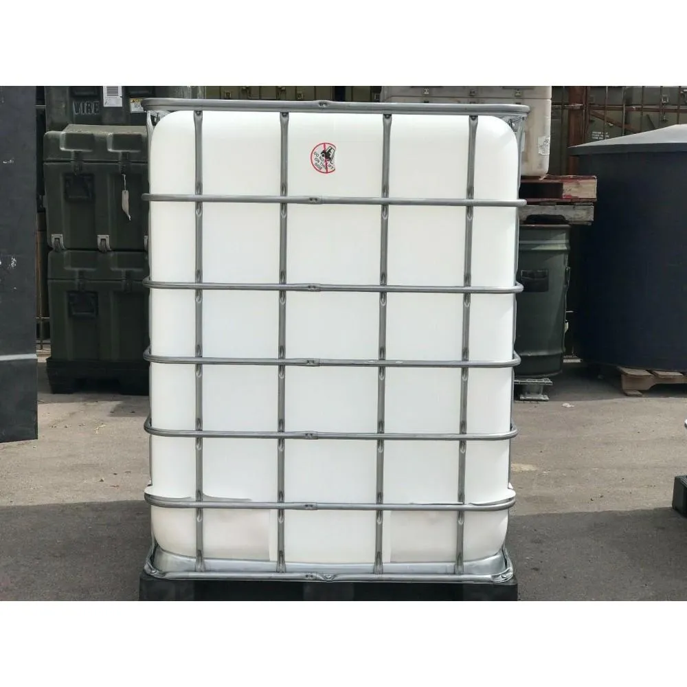 330-gallon food-grade IBC container | Water storage container