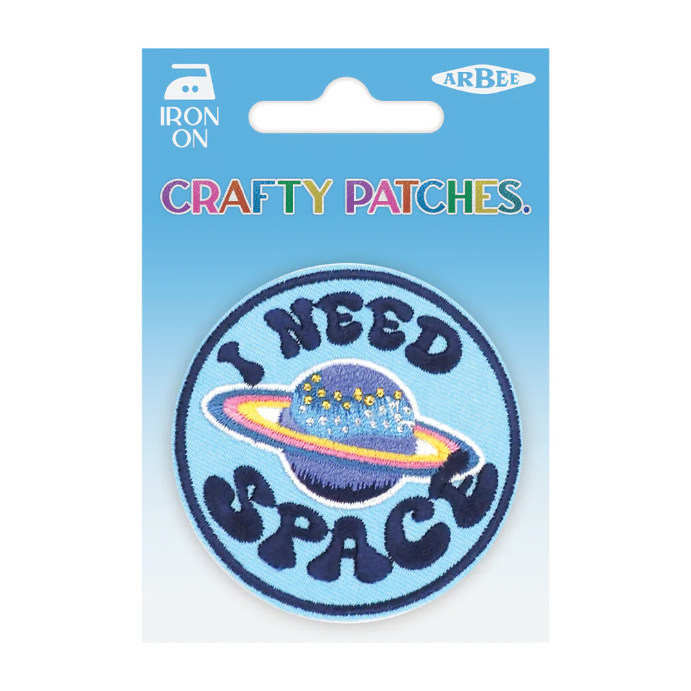 Arbee Crafty Patch, Need Space- 1pc