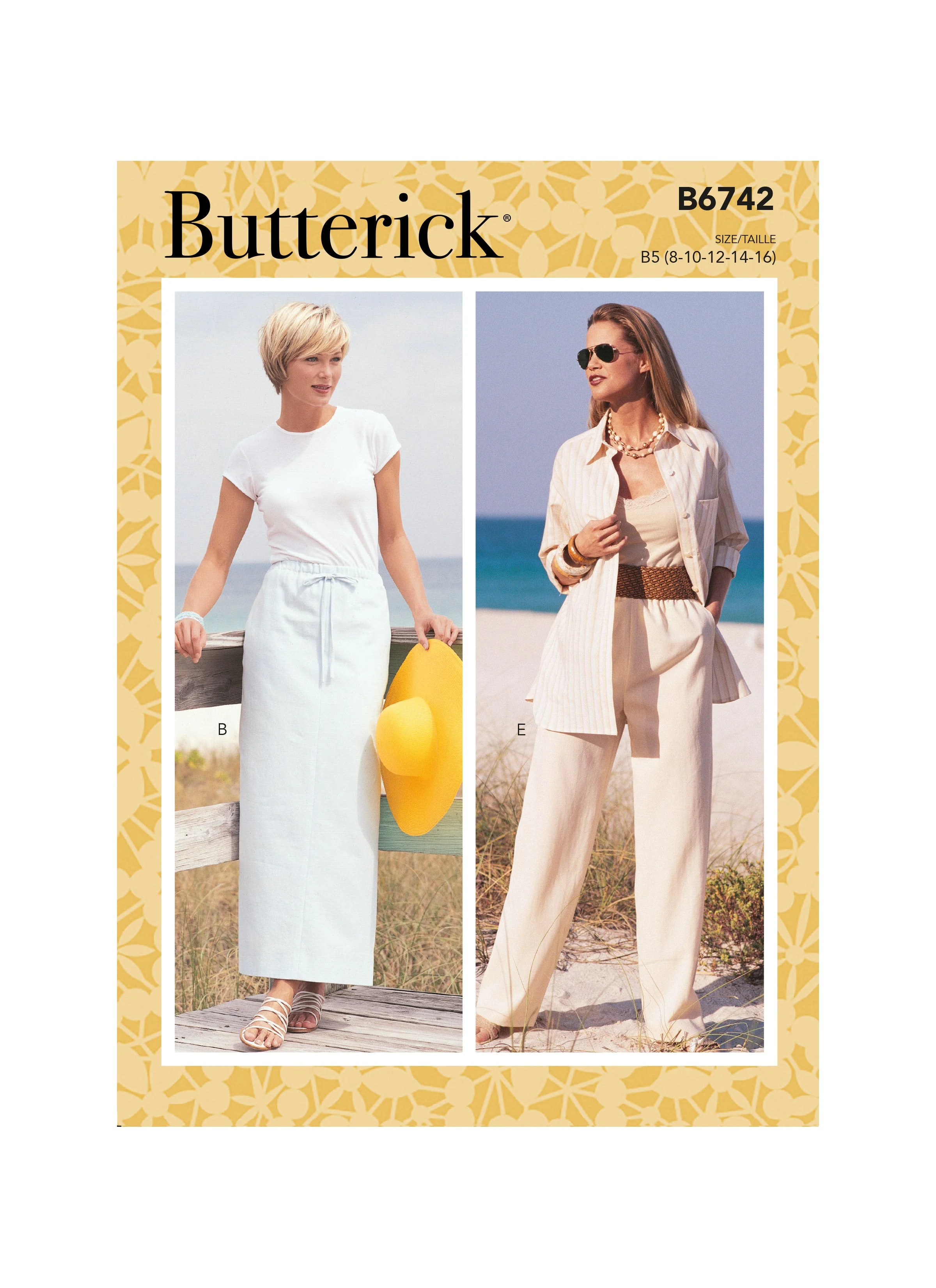 Butterick Pattern B6742 Misses