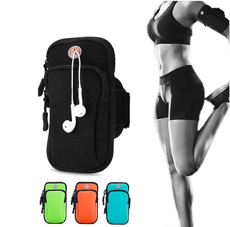 Running Sport Arm Bag Phone Case Mobile Phone Bags Neoprene Armband