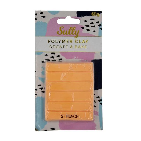 Sully Polymer Clay, Peach- 60g