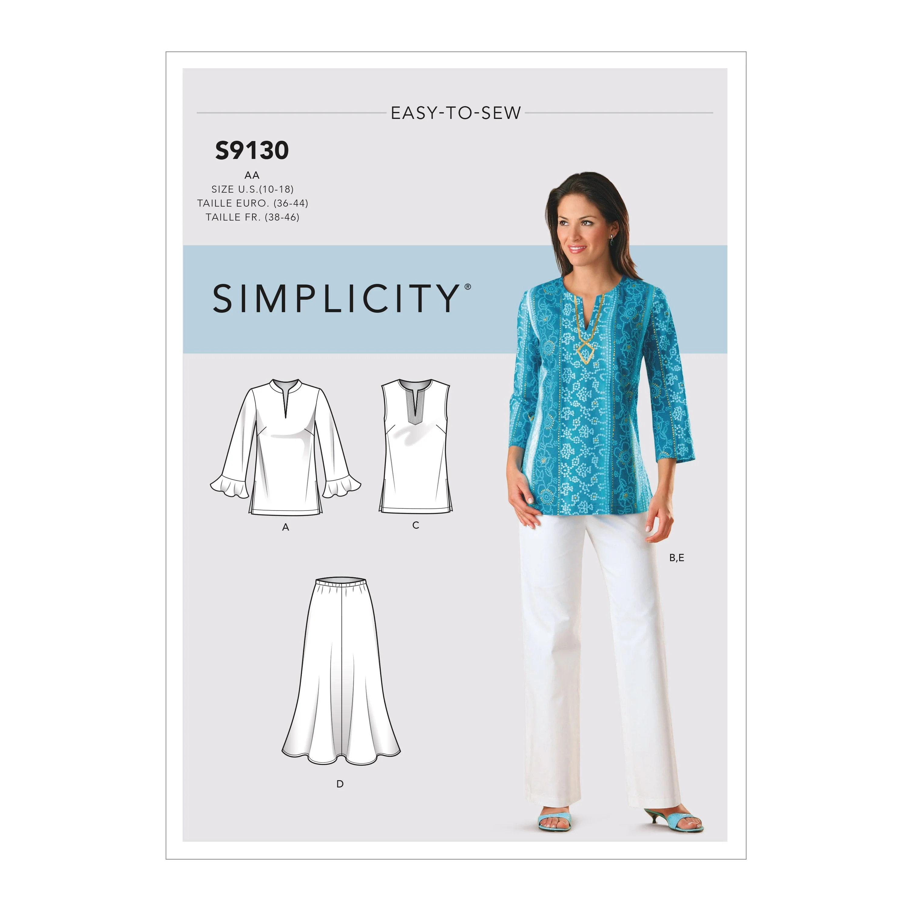 Simplicity Pattern 9130 Misses