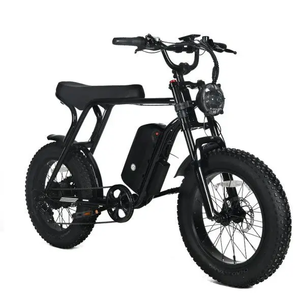 Elektryczny rower górski Shimano 1000W z szerokimi oponami – 20×4,0″, akumulator 48V 20Ah, maksymalna prędkość 72 km/h