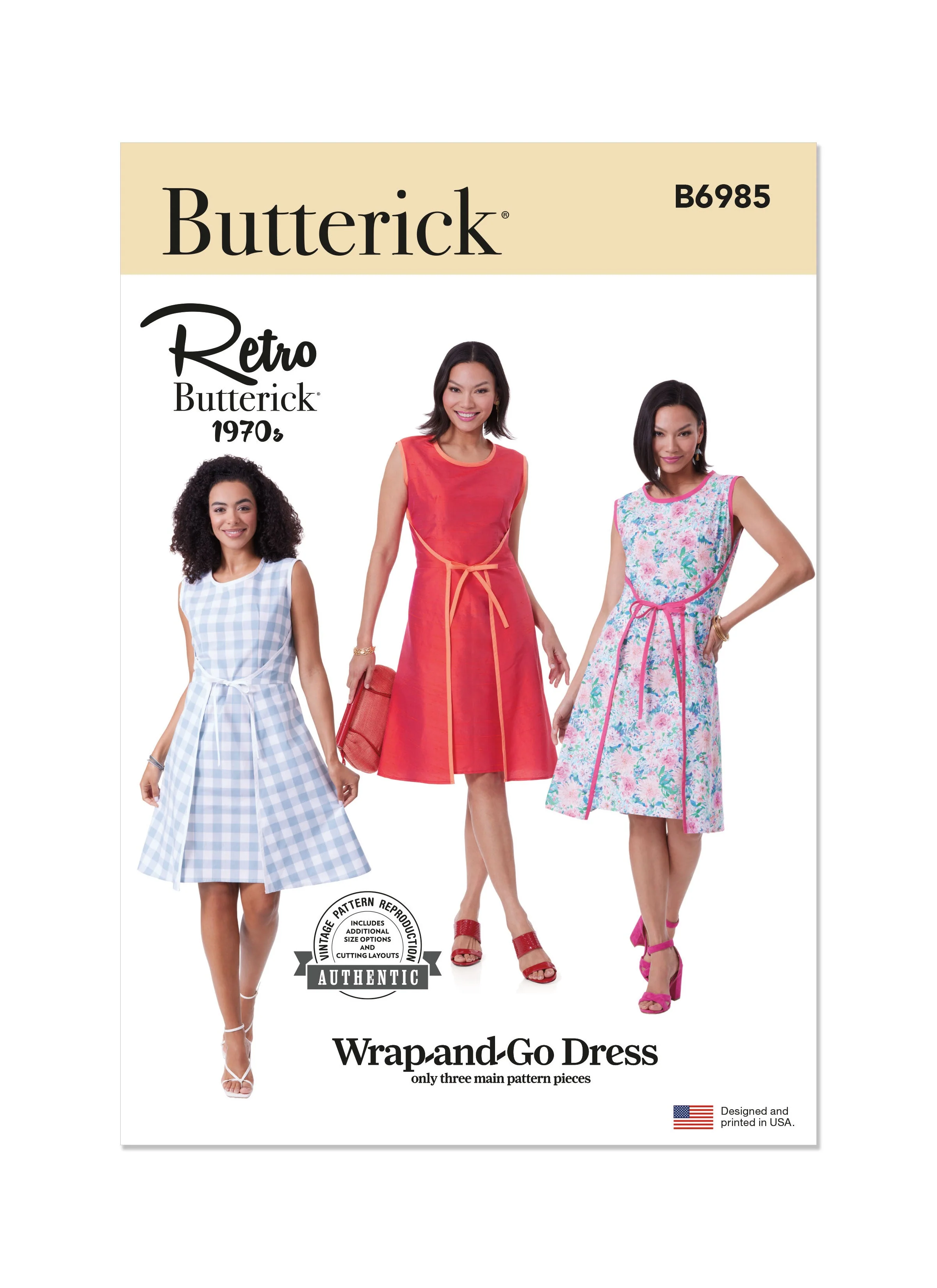 Butterick Pattern B6985 Misses