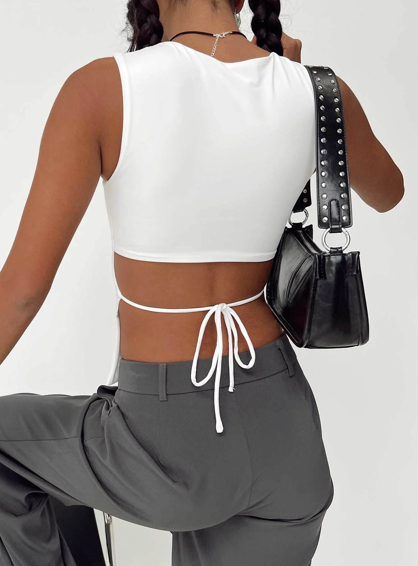 Uzo Top White