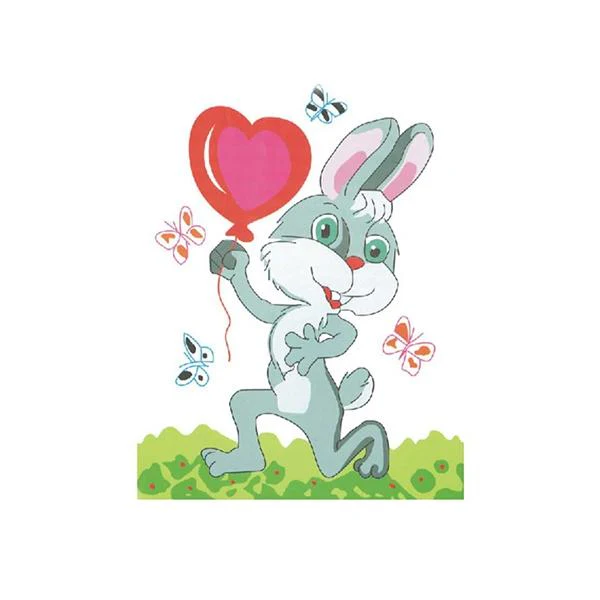 Sullivans Cross Stitch Kit, Bunny-20 cm x 28 cm