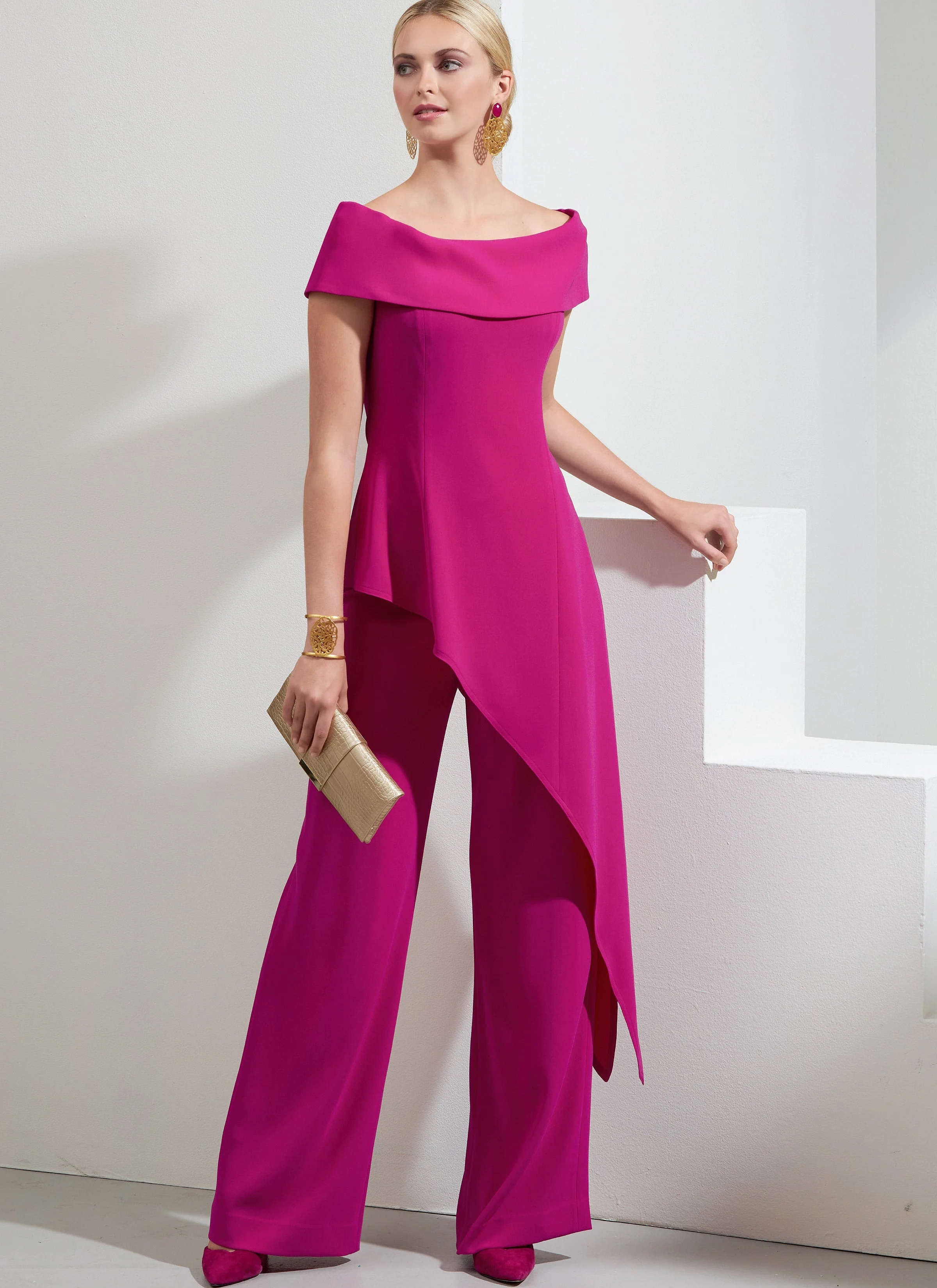 Vogue Pattern V1869 Miss & Petite Top & Pant