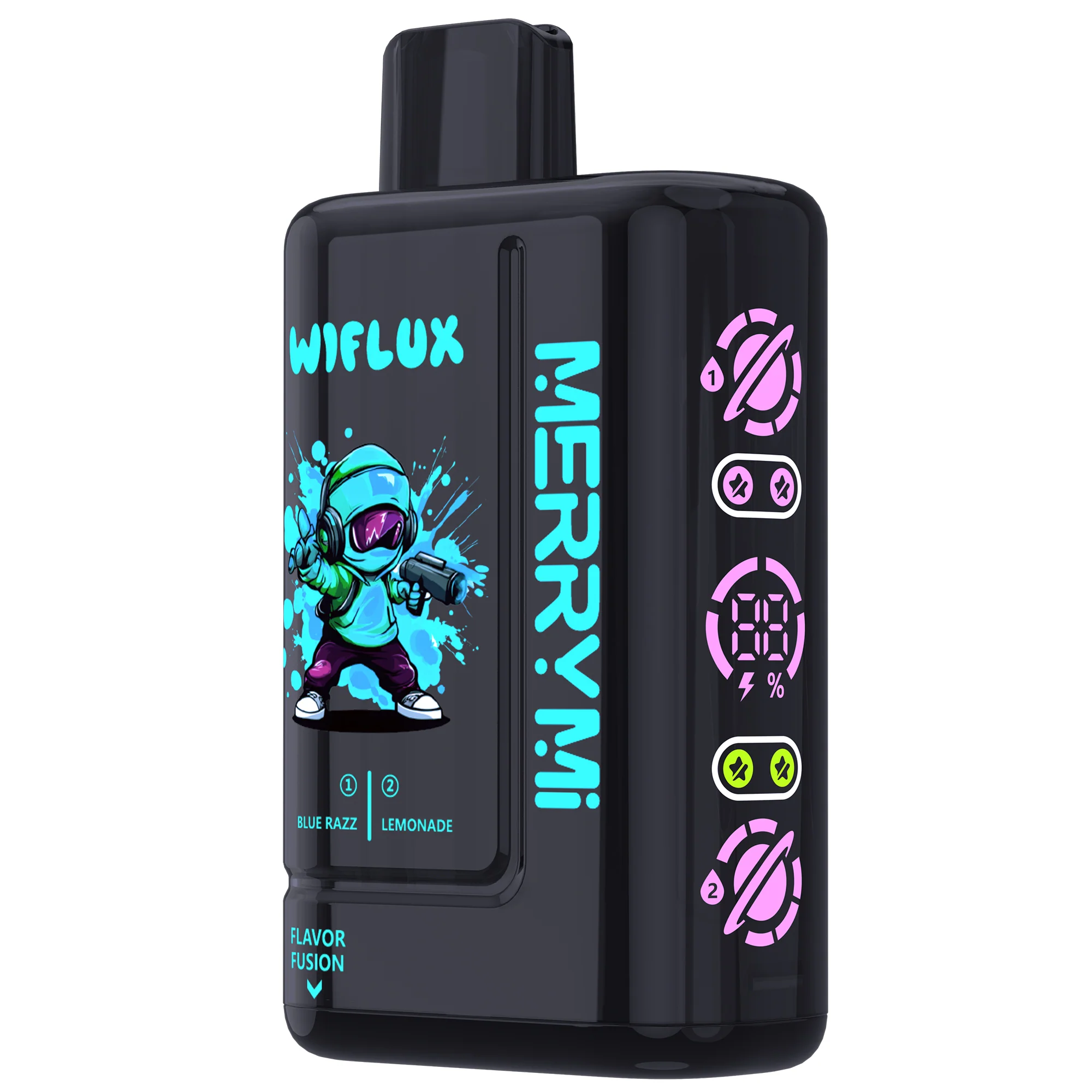 MerryMi WIFLUX 24K oplaadbare wegwerpvape (alle smaken)