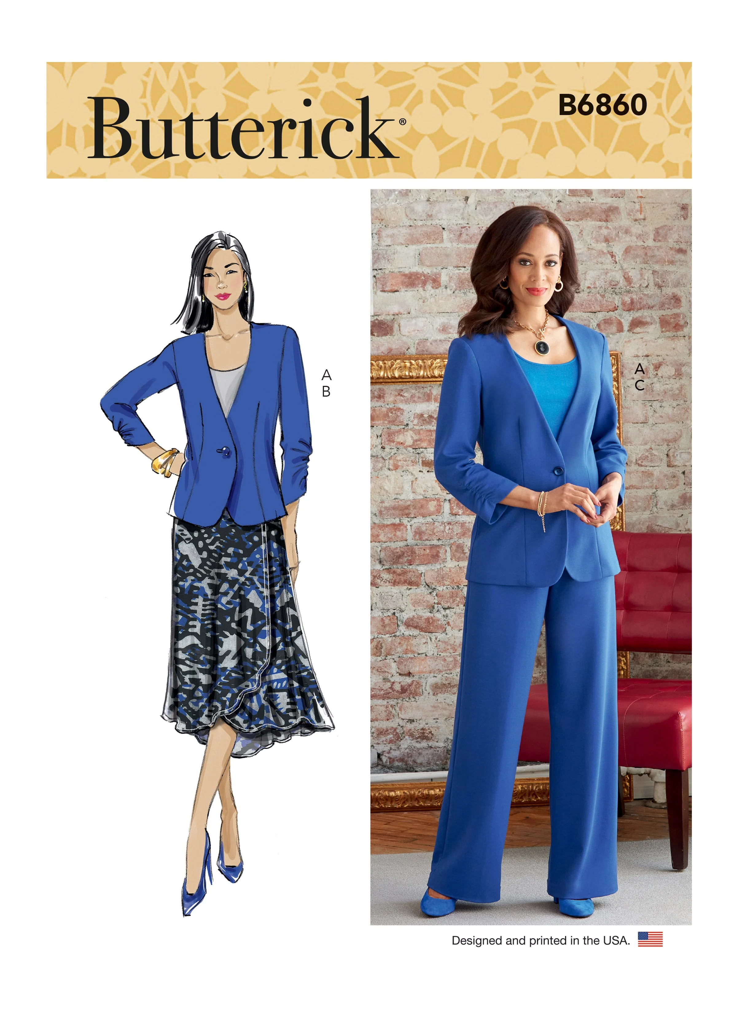 Butterick Pattern B6860 Misses
