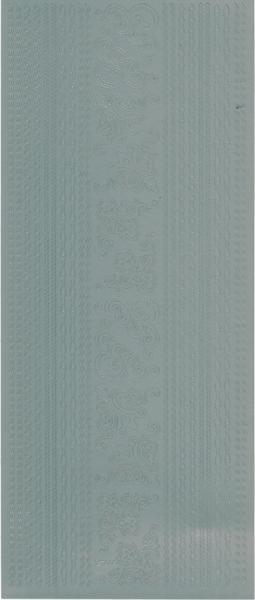Arbee Sticker, Borders- Silver