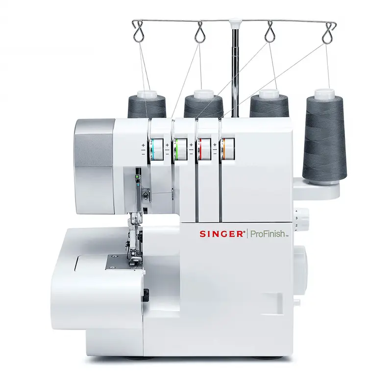 Overlock Singer ProFinish 14CG754 — Profesjonalny overlock 4-nitkowy z transportem różnicowym i zintegrowanym nożem