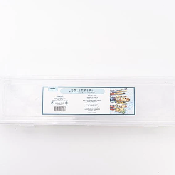 Makr Plastic Brush Storage Box, Empty