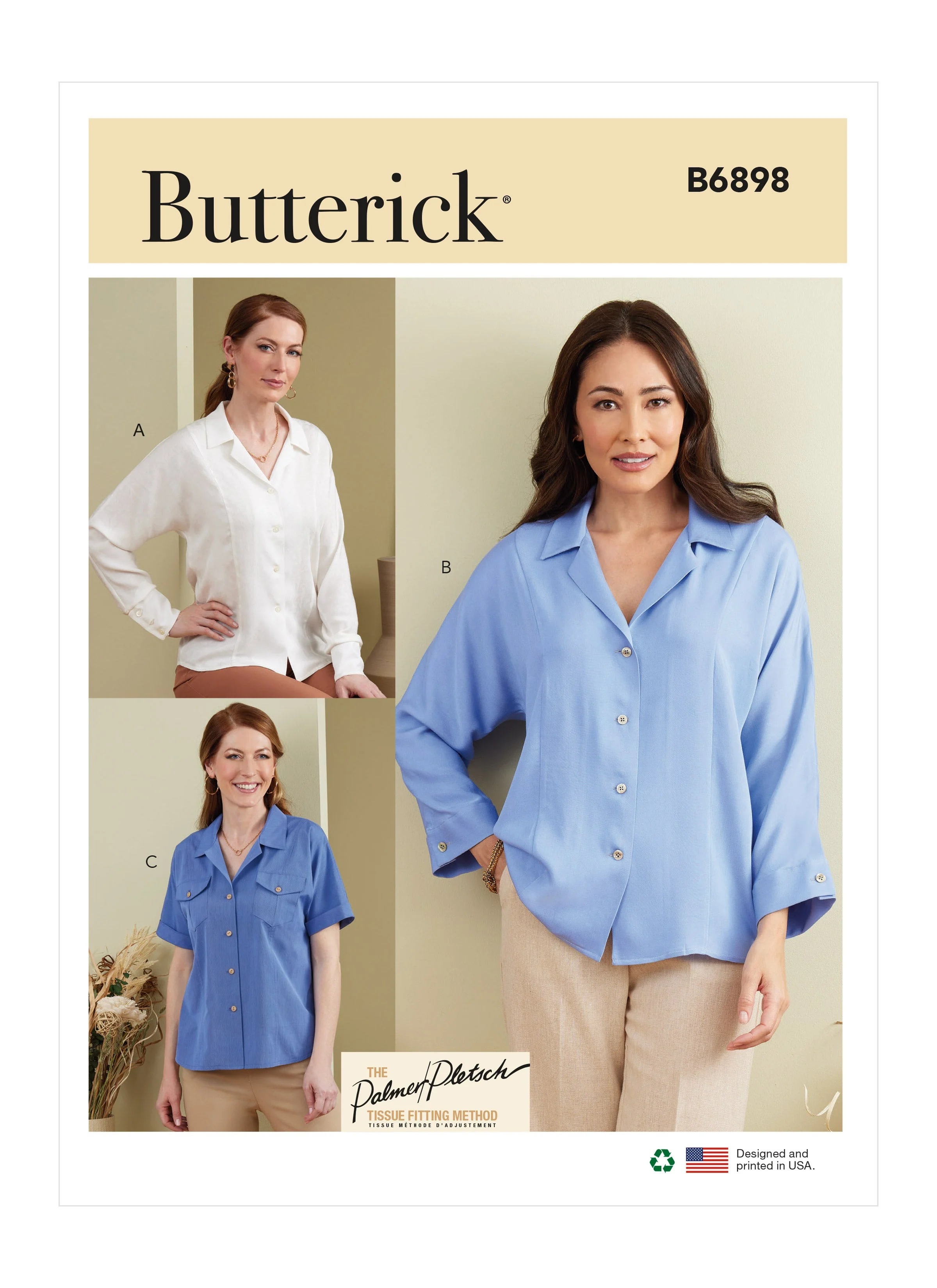Butterick Pattern B6898 Misses