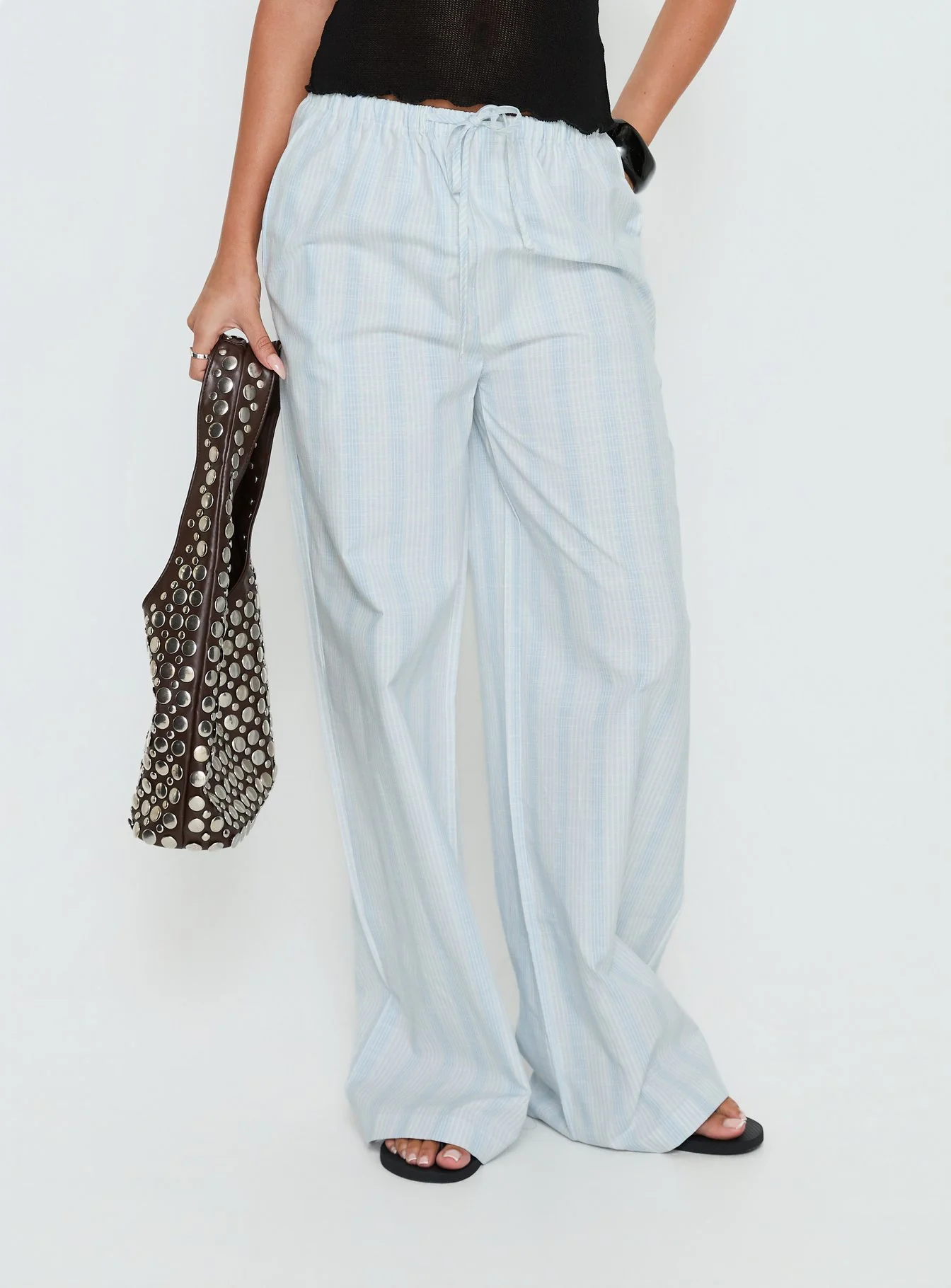 Parklea Pants Blue / White Stripe