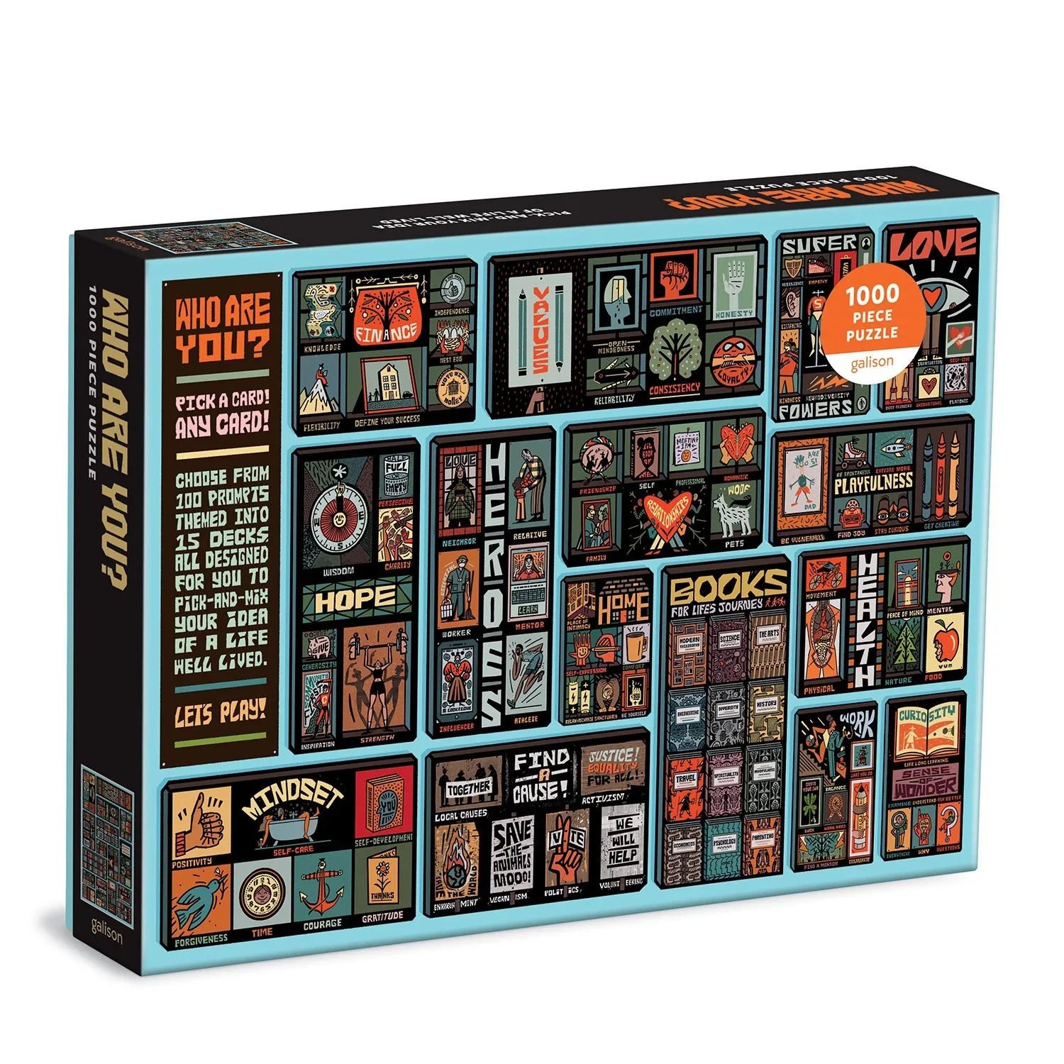 1000-Piece Jigsaw Puzzle, Who Are YUou?