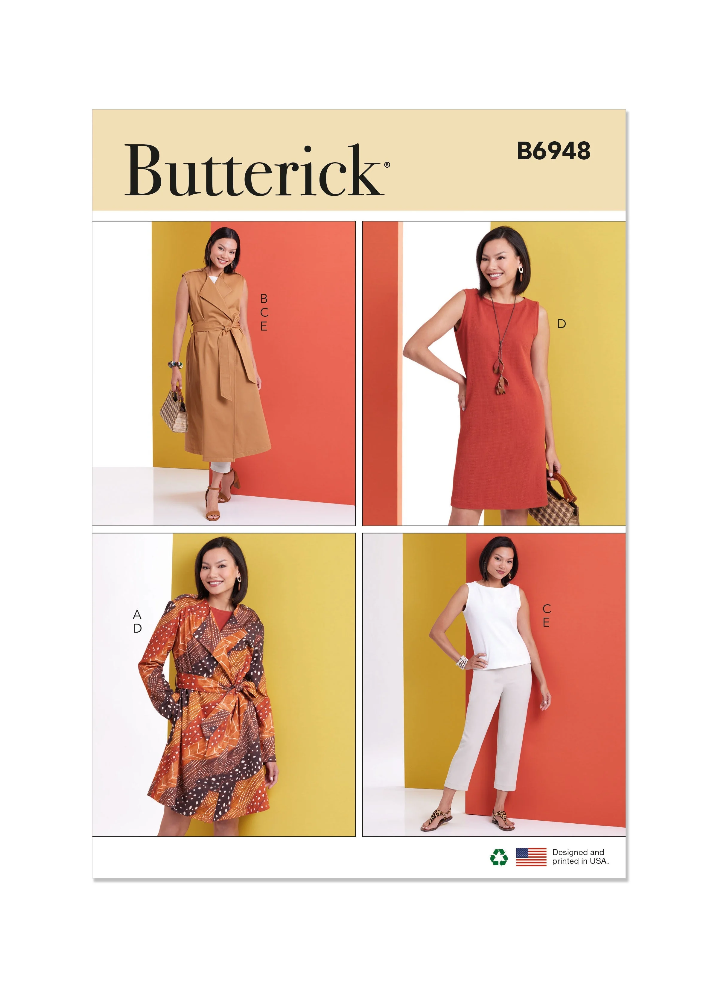 Butterick Pattern B6948 Misses