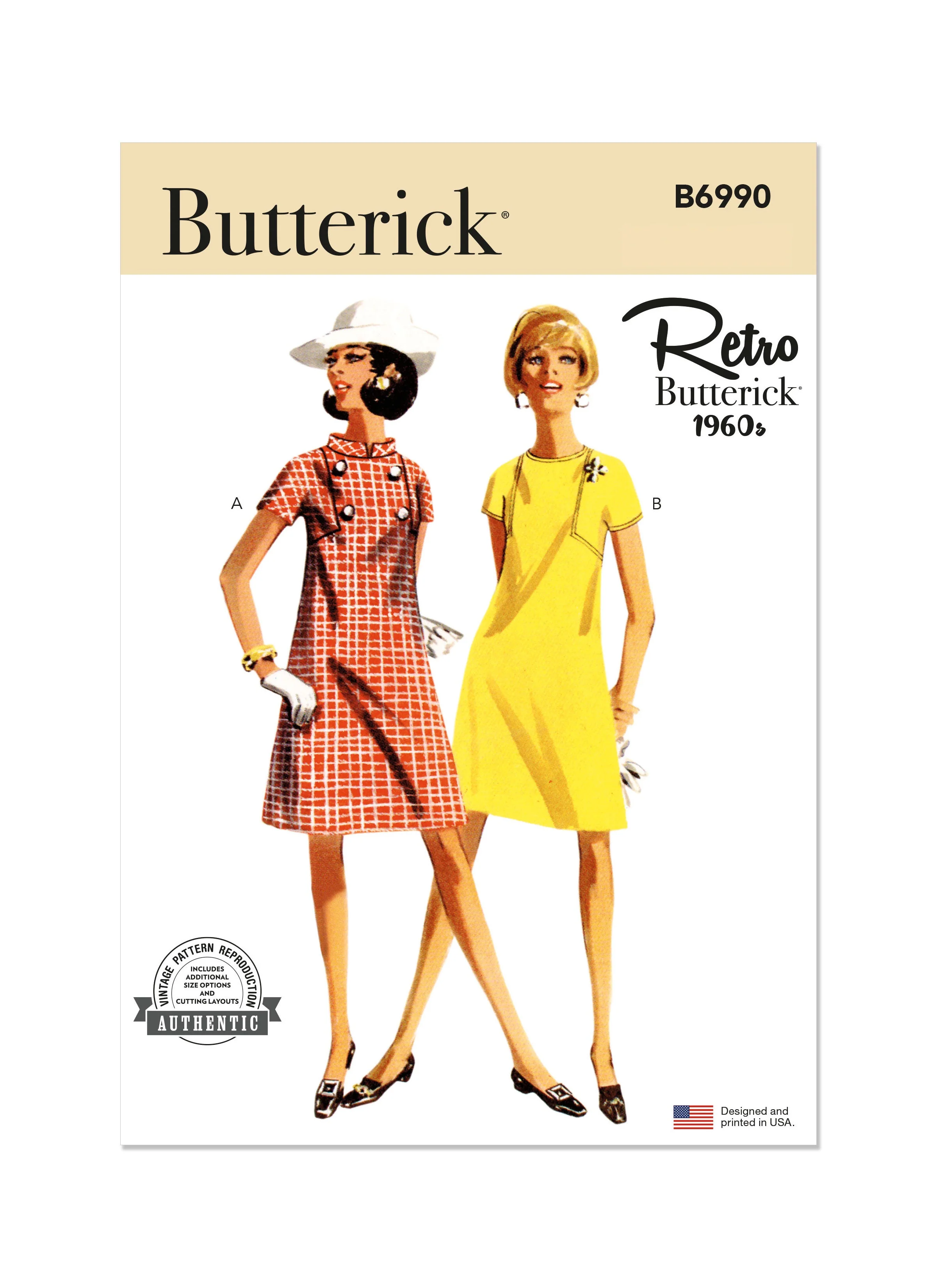 Butterick Pattern B6990 Misses
