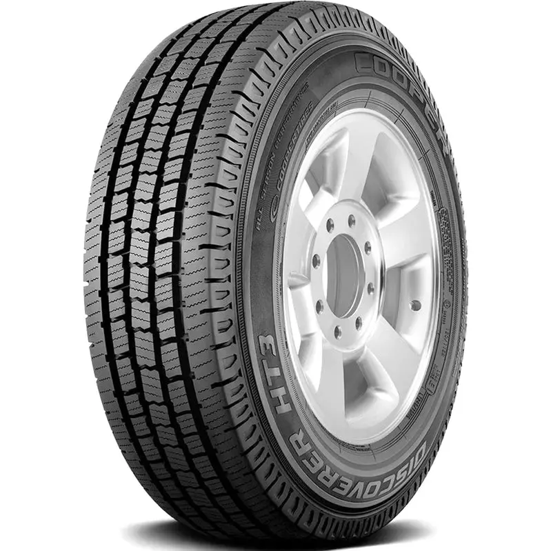 Opony całoroczne Cooper Discoverer HT3 do pojazdów użytkowych – LT225/75R16, indeks nośności E, 10-warstwowe