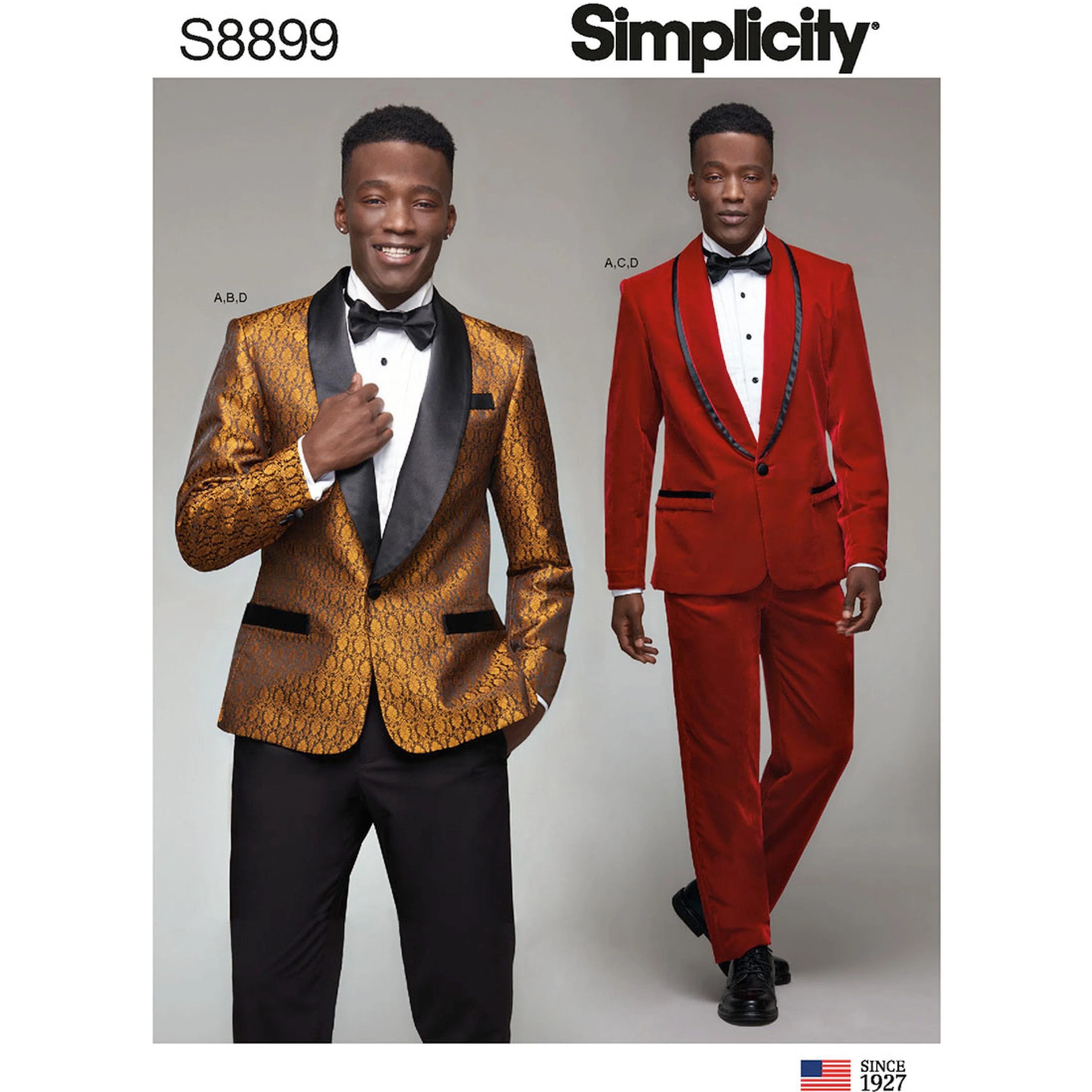 Simplicity Pattern 8899 Men