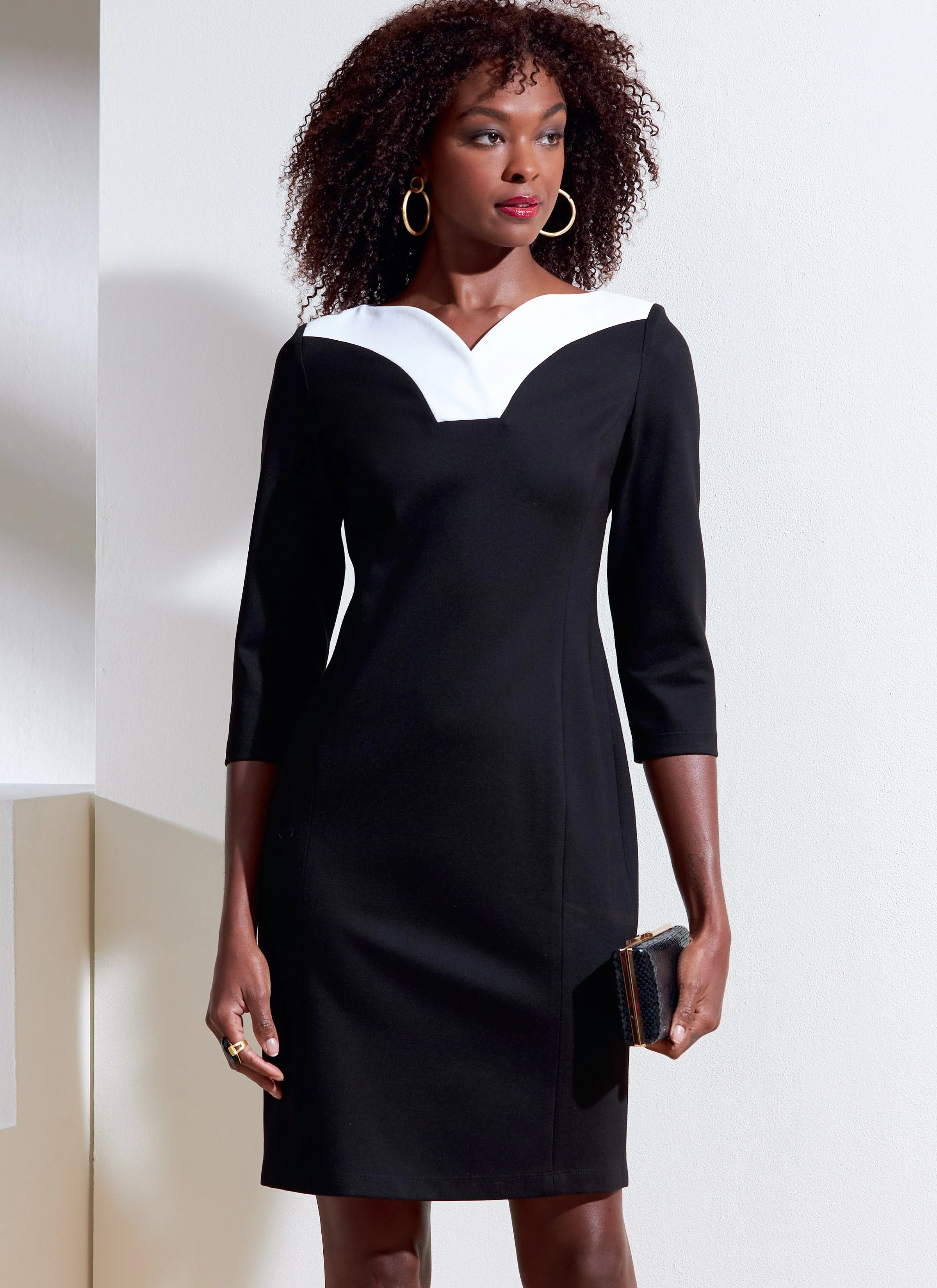 Vogue Pattern V1858 Misses & Petite Dress