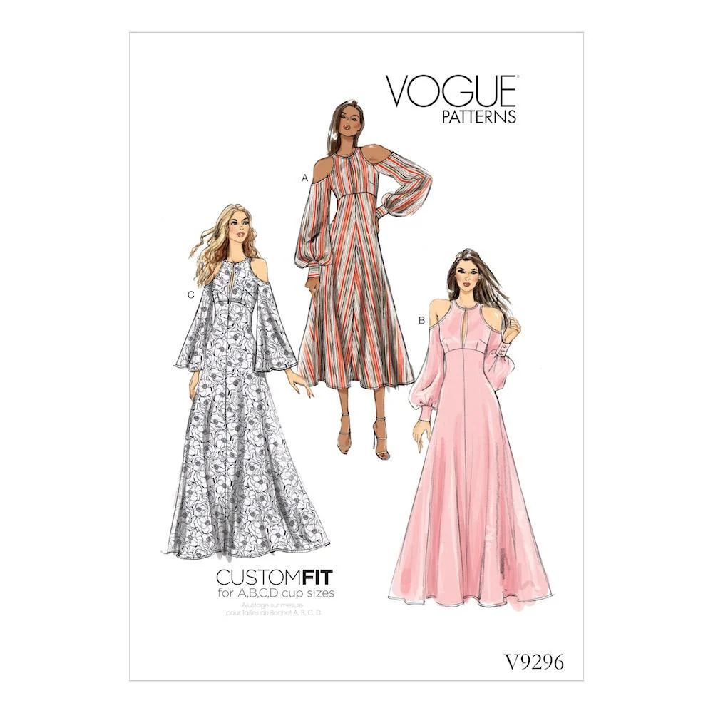 Vogue Pattern V9296 Misses