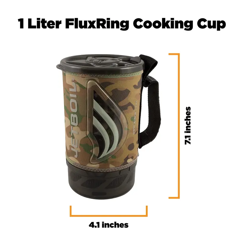 Jetboil Flash Cooking System – szybkowar dla turystów z wbudowanym garnkiem i pokrywką