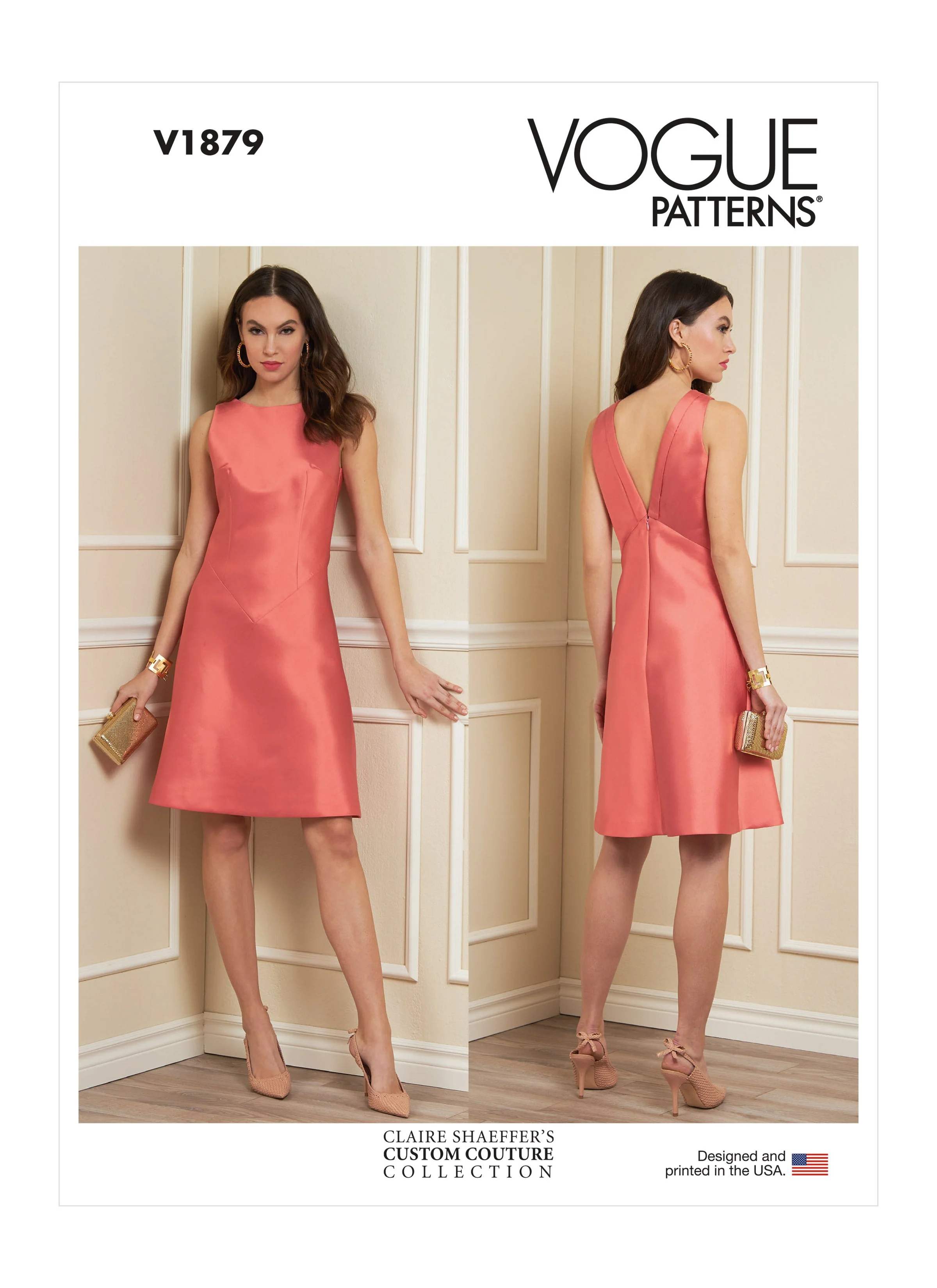 Vogue Pattern V1879 Misses