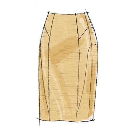 Voguepattern V8750 Misses' Skirt