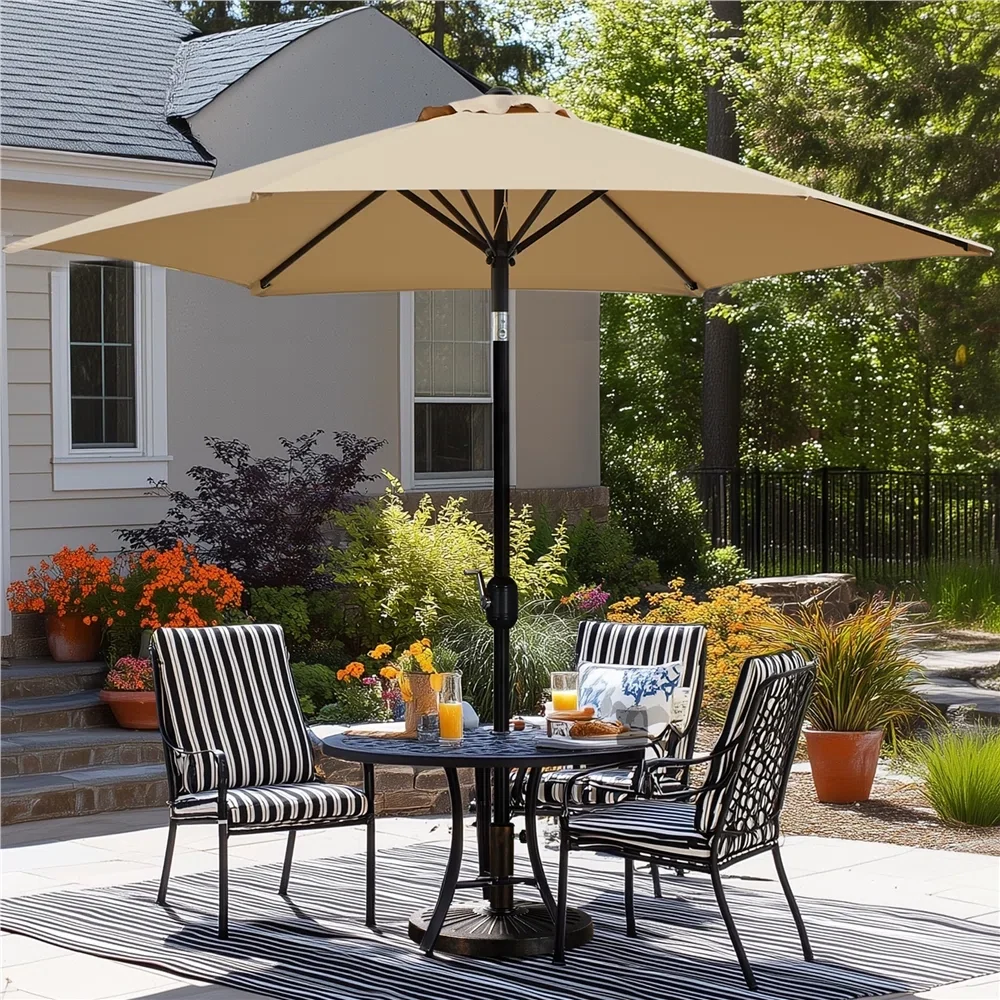 Market umbrella full display