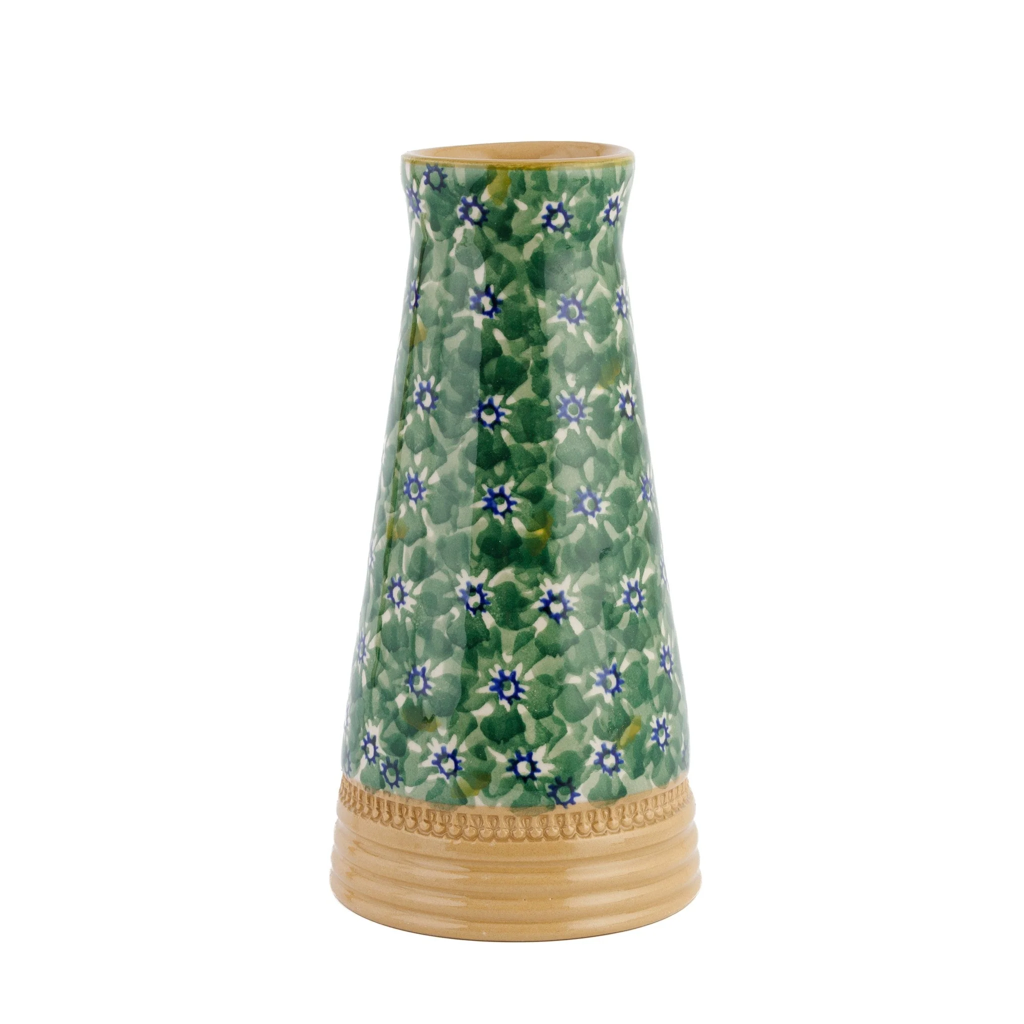 Small Tapered Vase Green