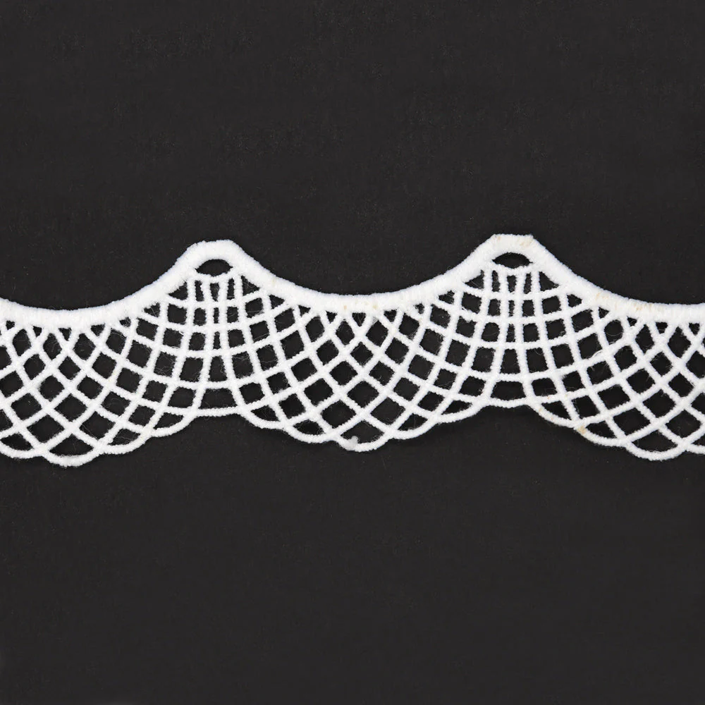 Sullivans Lace Guipure, Ivory- 40mm