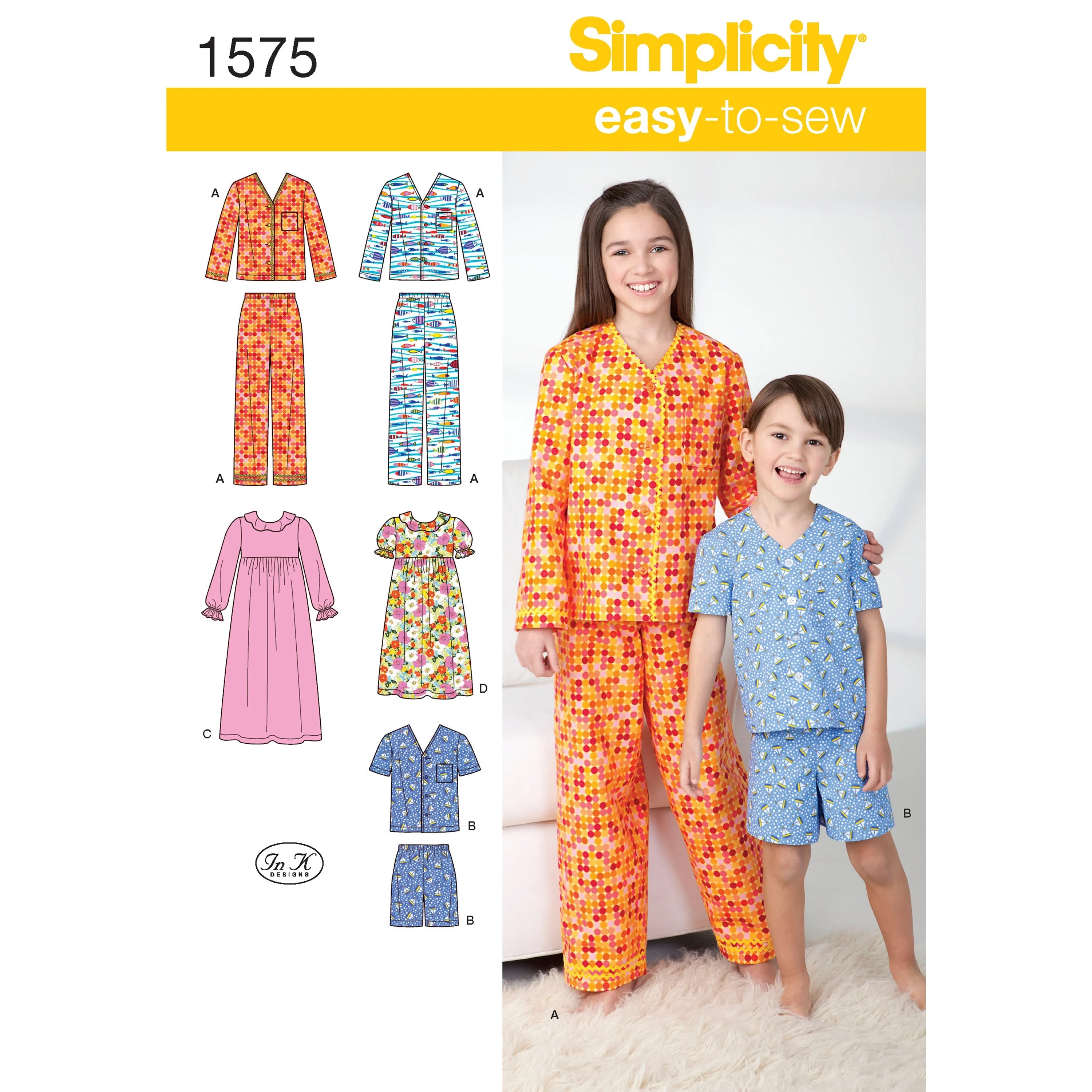 Simplicity Pattern 1575 Child