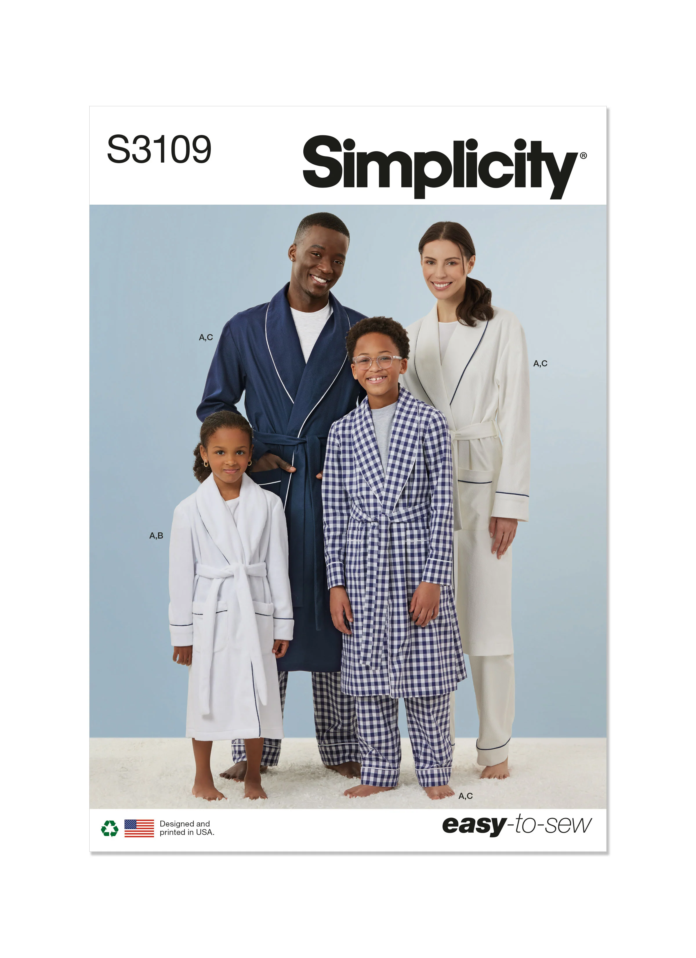Simplicity Pattern S3109 Girls