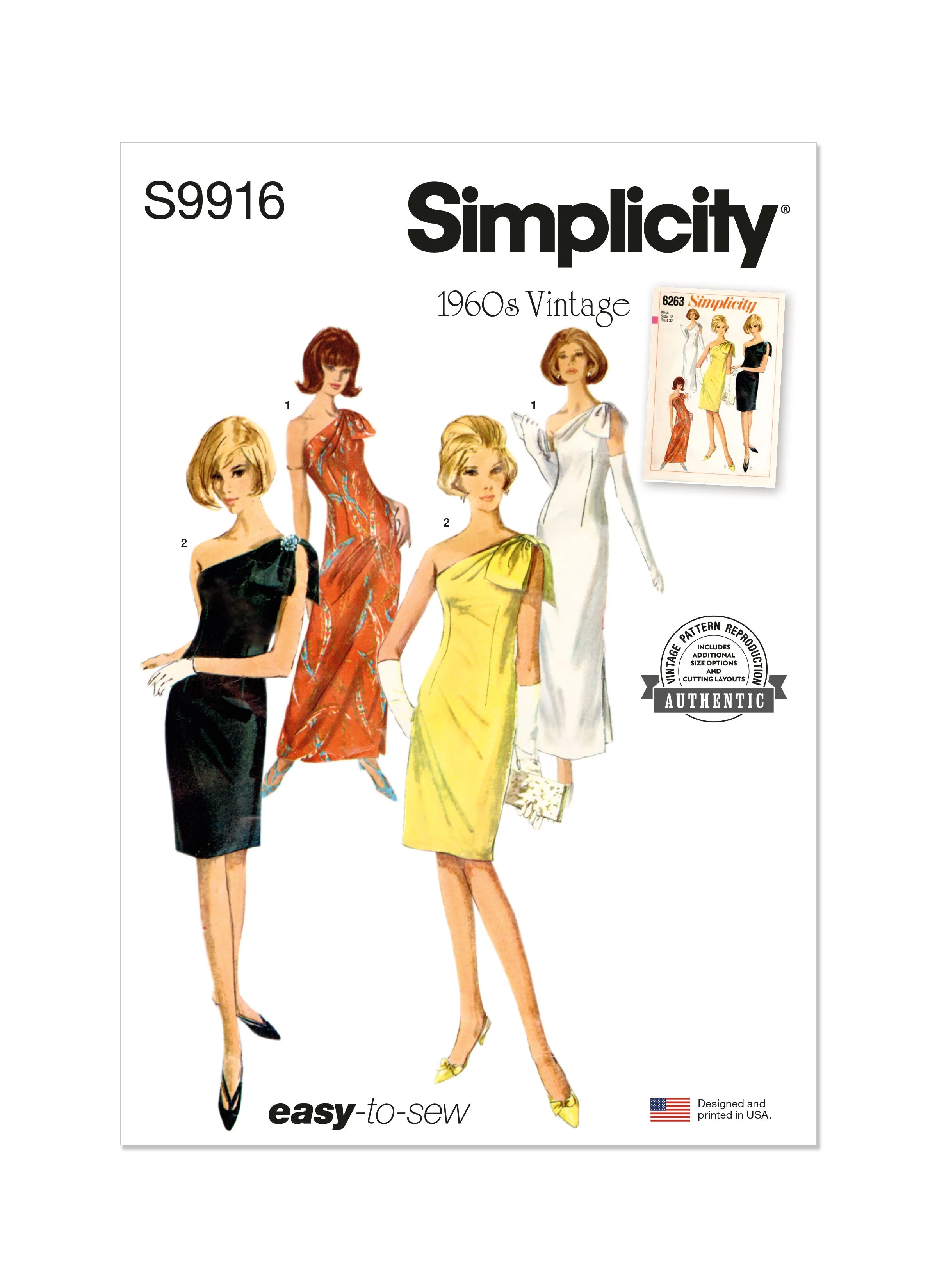 Simplicity Pattern 9916 Misses