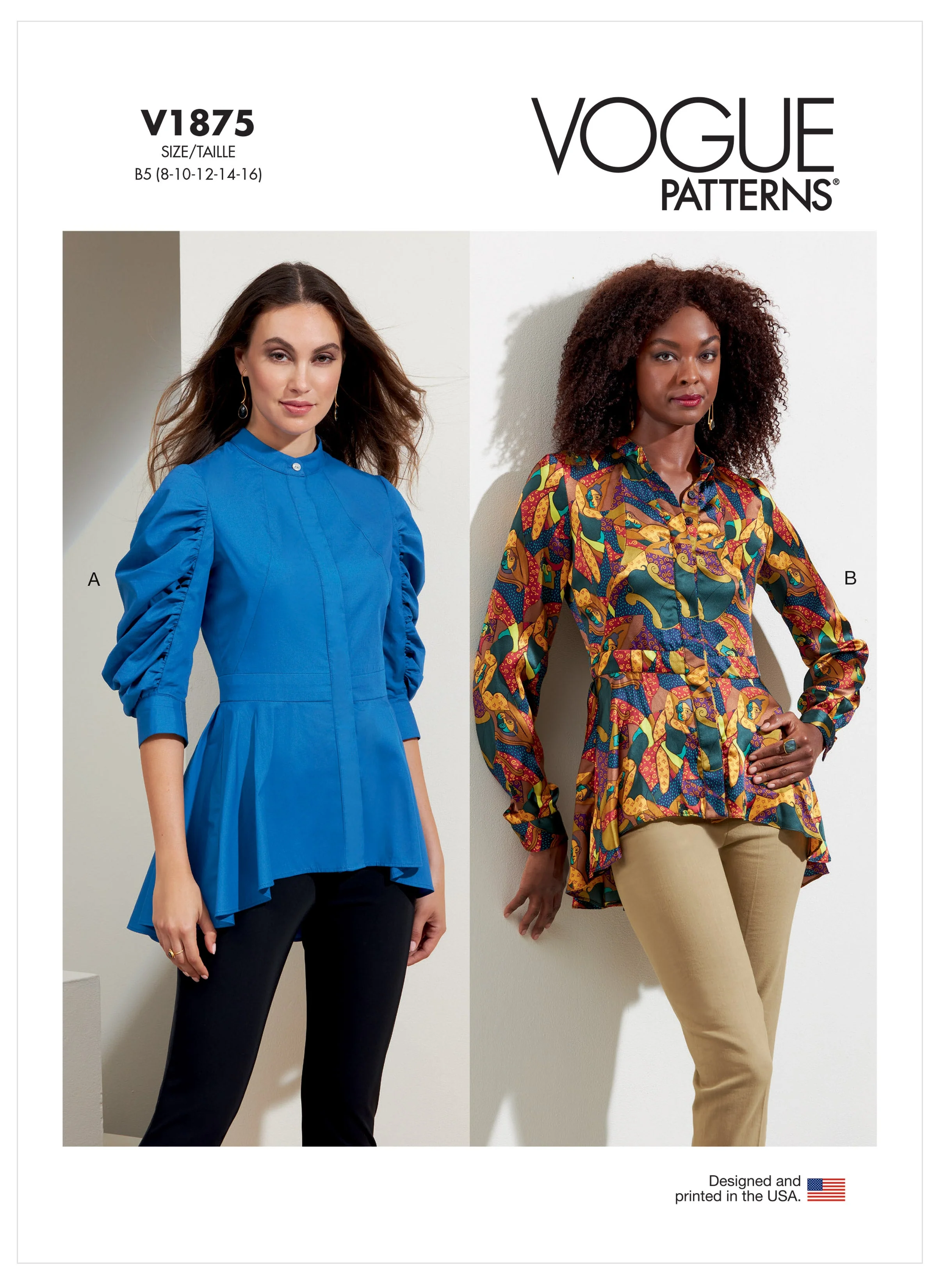 Vogue Pattern V1875 Misses