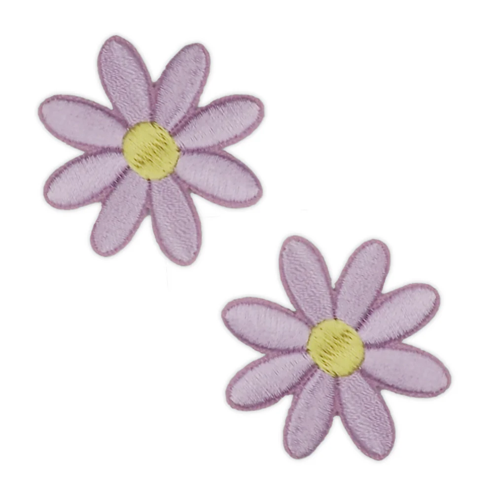 Arbee Crafty Patch, Daisies Lilac- 2pc