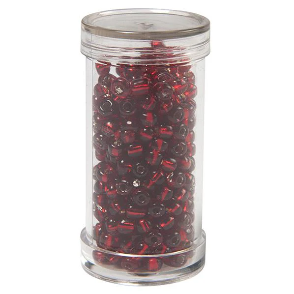 Sullivans Seed Beads, Red- Size 6