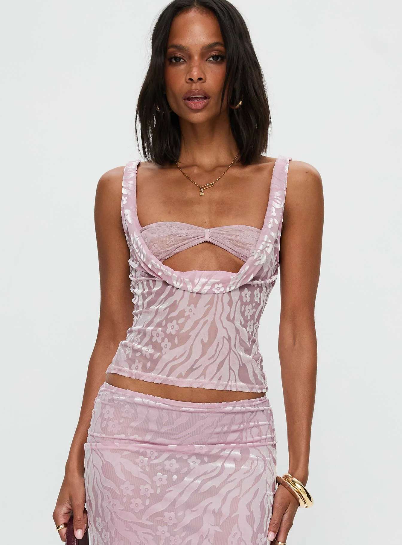 Delilah Top Pink