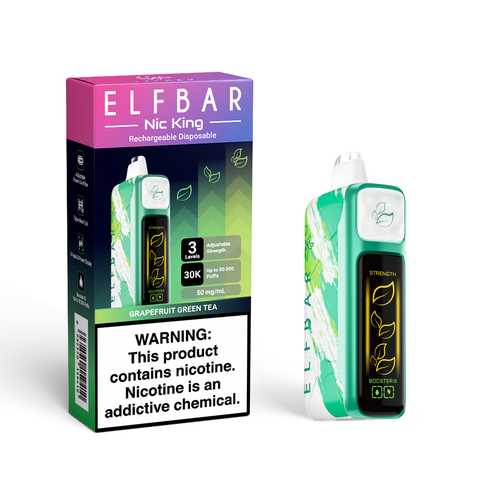 ELFBAR NIC KING 30K oplaadbare wegwerpvape (alle smaken)