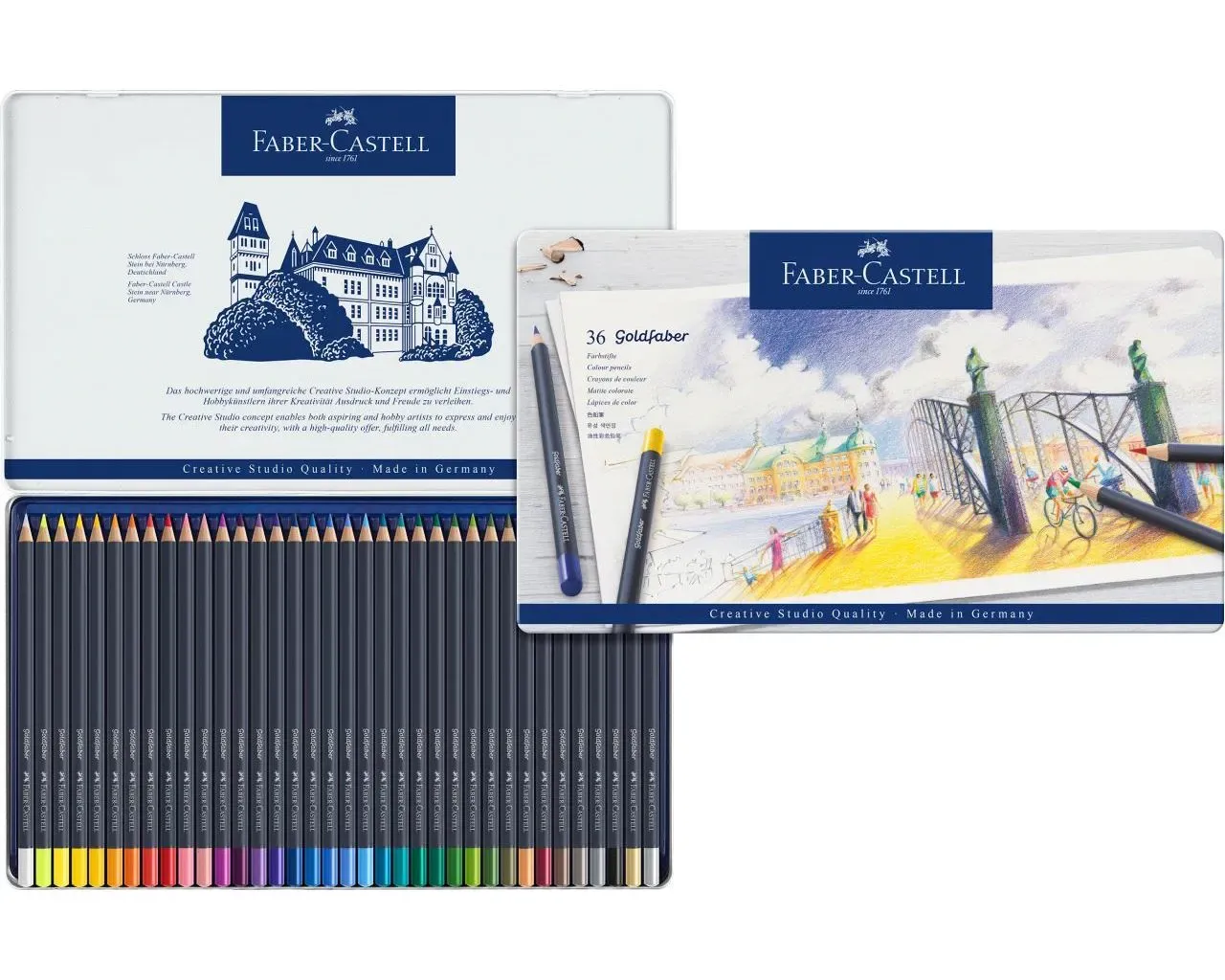 Goldfaber Tin Pencils- 36pc