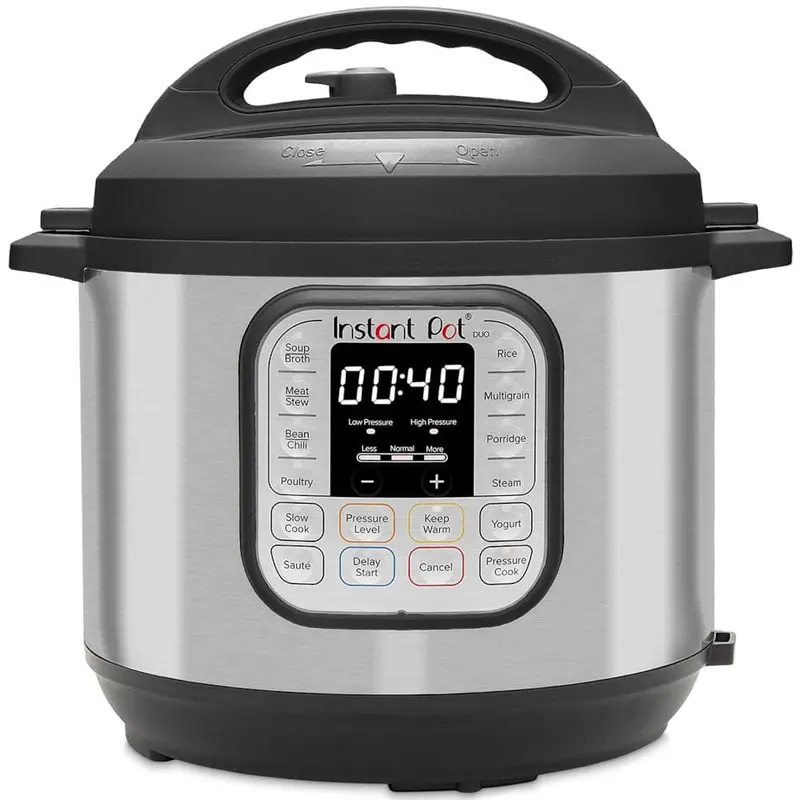 Szybkowar elektryczny ze stali nierdzewnej Instant Pot Duo, 8 litrów, numer modelu 113-0002-03