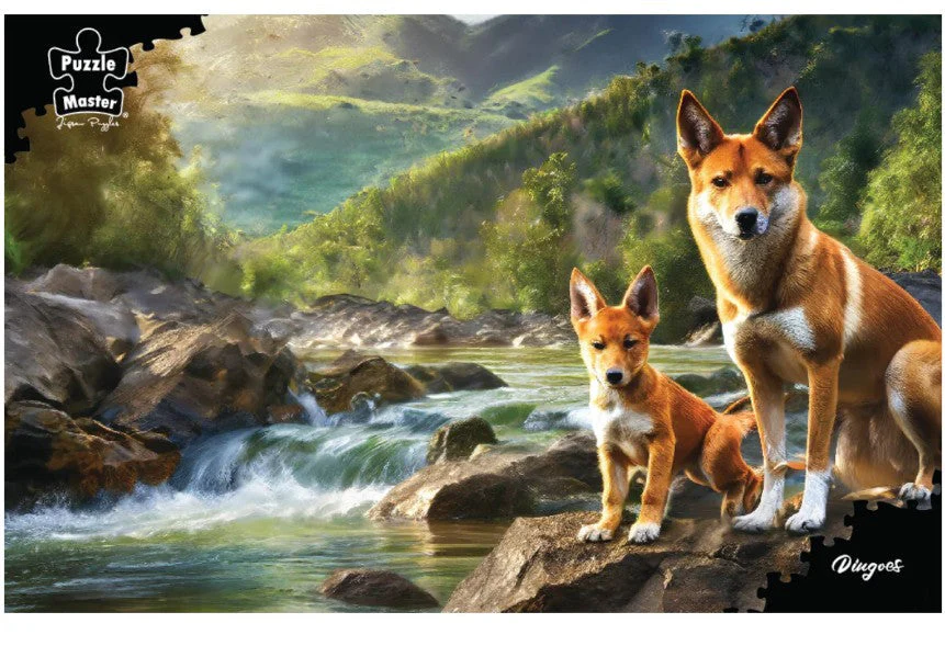 1000-Piece Jigsaw Puzzle, Master Dingoes