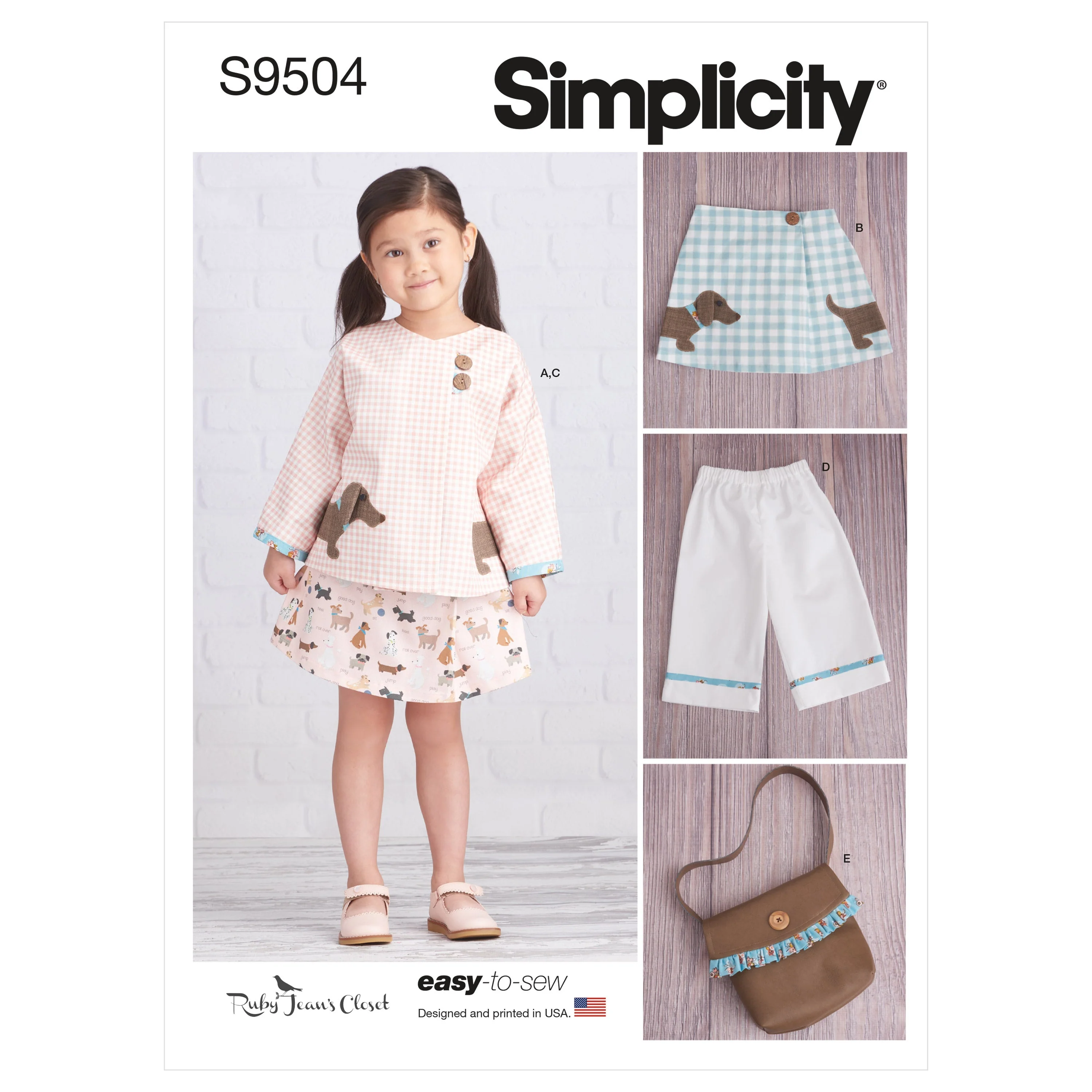 Simplicity Pattern S9504 Children