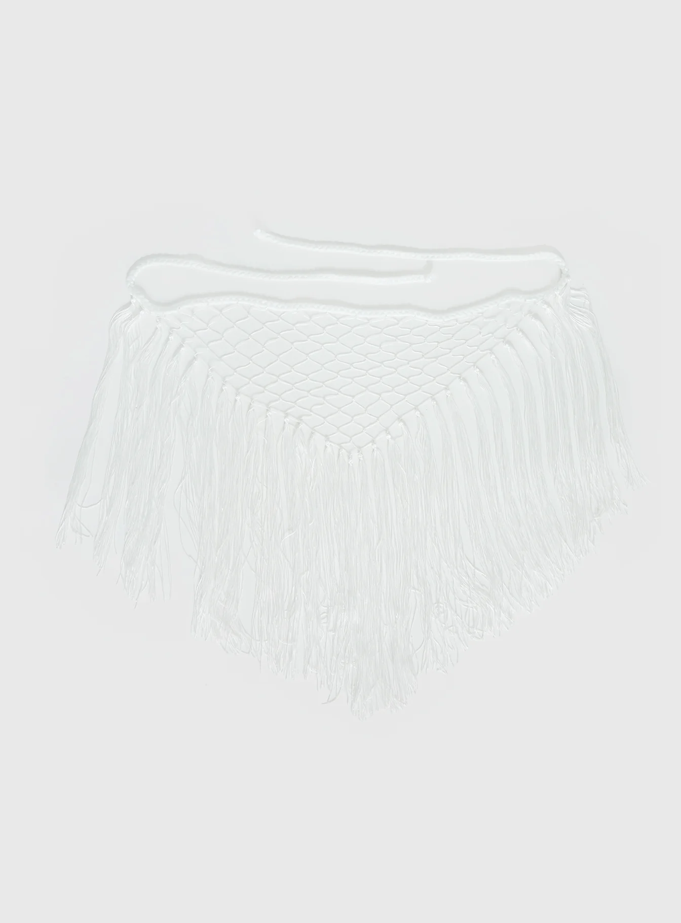 Karlotta Tassel Sarong White
