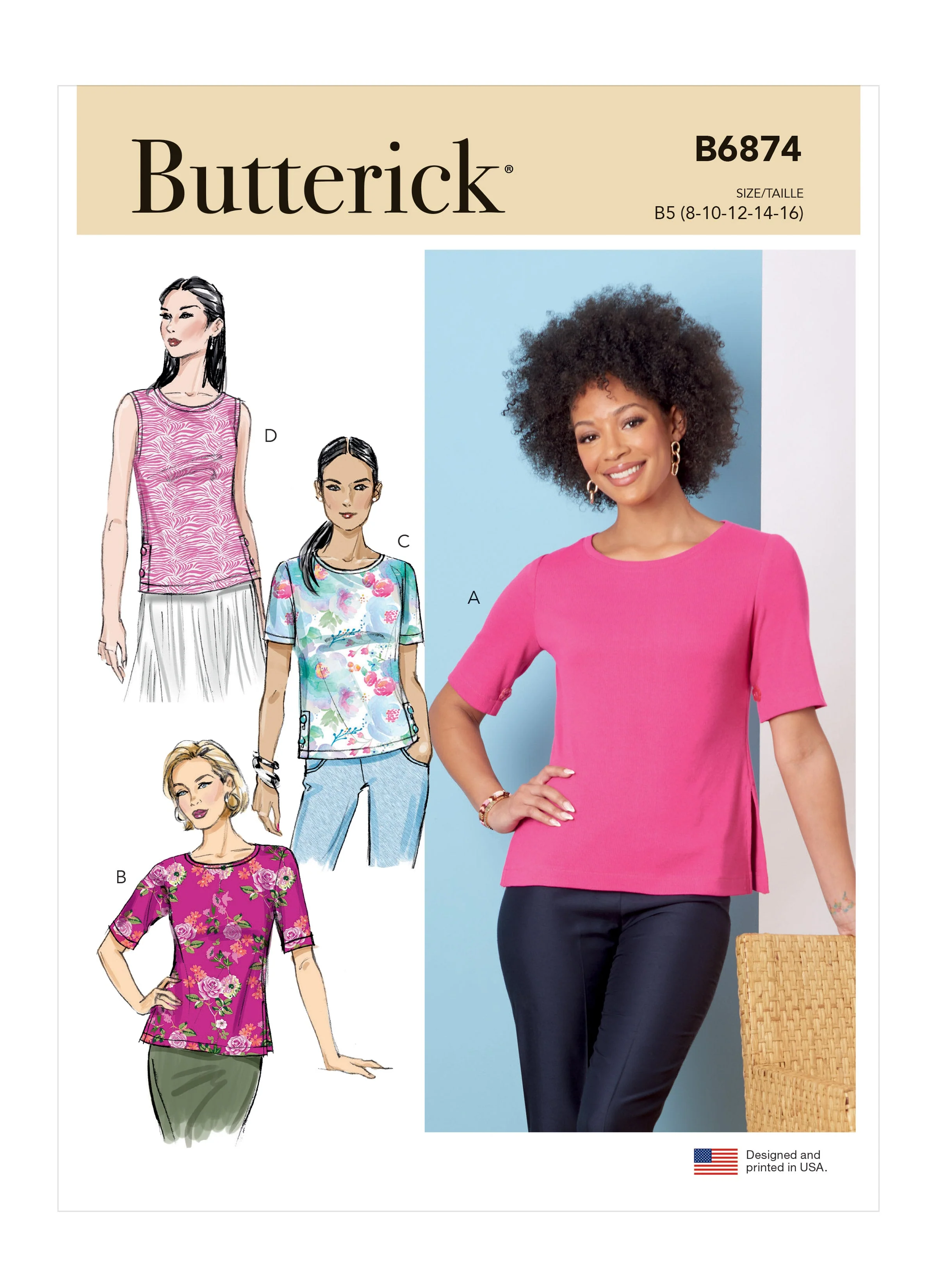 Butterick Pattern B6874 Misses