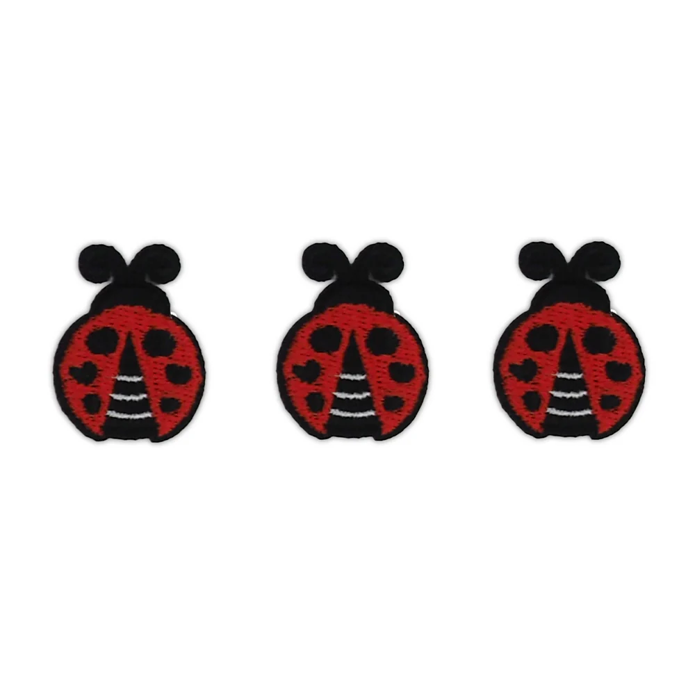 Arbee Crafty Patch, Mini Lady Bugs- 3pc