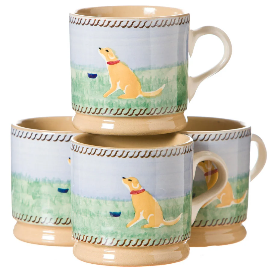 4 Small Mugs