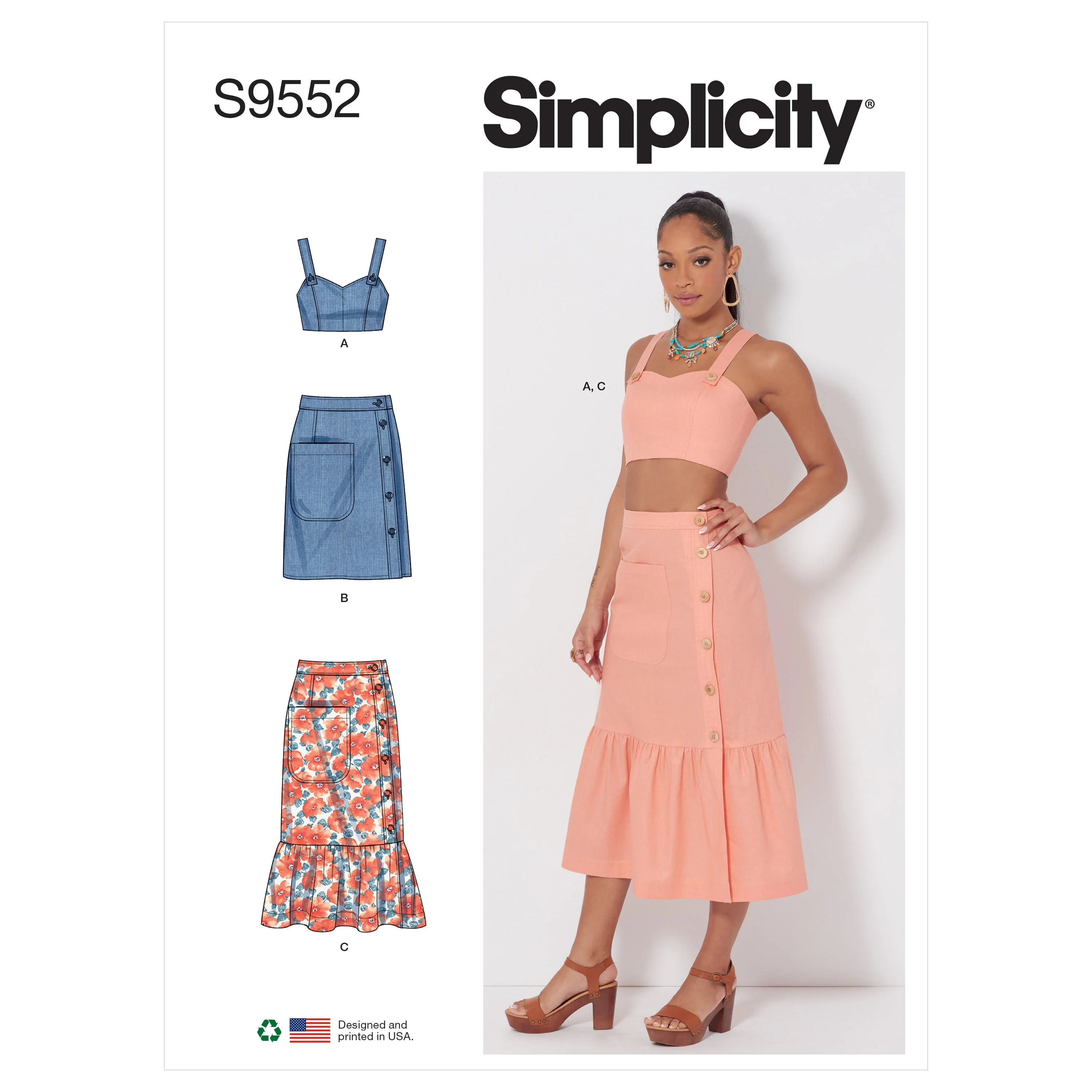 Simplicity Pattern 9552 Misses