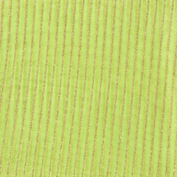 Christmas Organza Fabric, Stripe Gold- Width 148cm